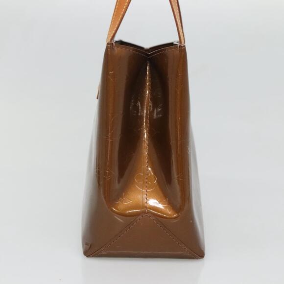 LOUIS VUITTON Monogram Vernis Reade PM Hand Bag Bronze M91146 - Picture 3 of 16